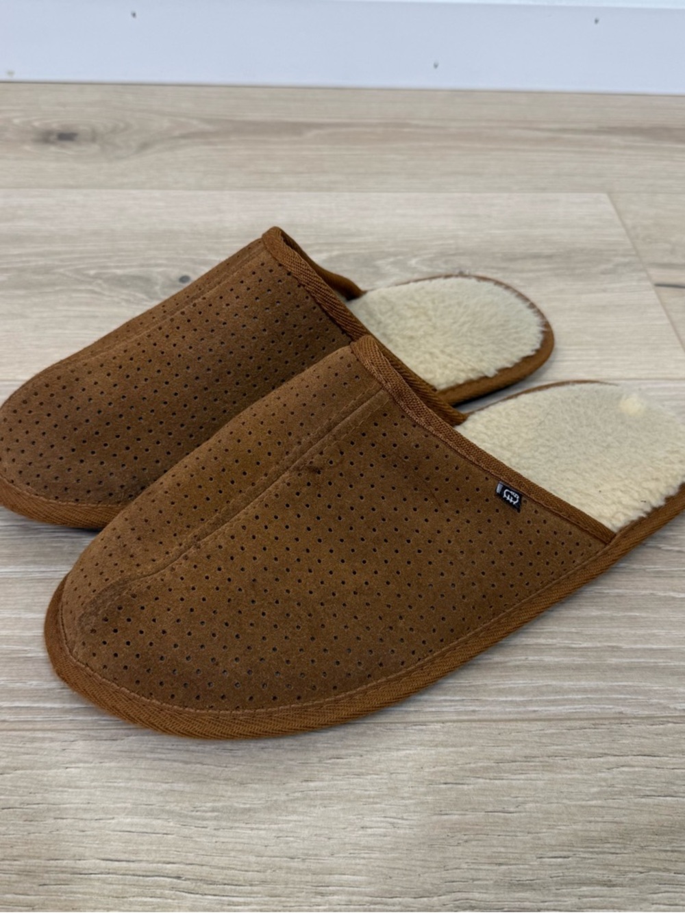 Lamo Brown Slip On Slippers